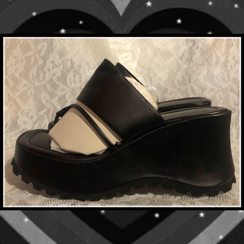 Vintage 90s Chunky Platform Wedges
